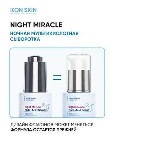 Icon Skin, Сыворотка для лица Night Miracle, 30 мл — изображение 3