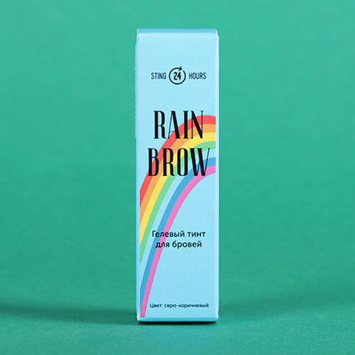 RainBrow, Гелевый тинт для бровей Grey Brown, 10 мл — изображение 2