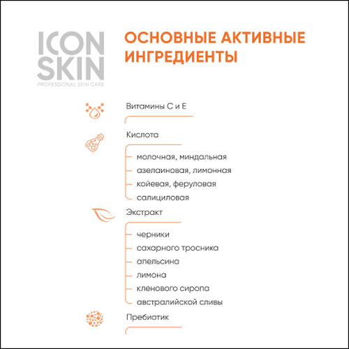Icon Skin, Пилинг с 15% комплексом кислот для лица, 30 мл — изображение 3