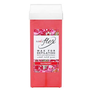 Italwax, Воск Flex в картридже, малина, 100 мл