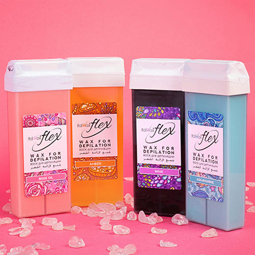 Italwax, Воск Flex в картридже, малина, 100 мл — изображение 4