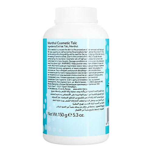 Italwax, Тальк косметический с ментолом, 150 г — изображение 2