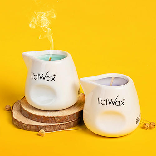 Italwax, Массажная свеча-масло с запахом лаванды Nirvana, 50 мл — изображение 5