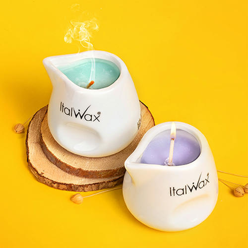 Italwax, Массажная свеча-масло с запахом лаванды Nirvana, 50 мл — изображение 6