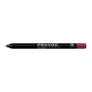 Provoc, Гелевая подводка-карандаш для губ №36, Smolder, цвет красно-малиновый