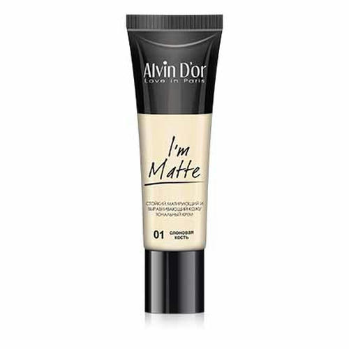 Alvin D`or, Тональный крем I'm Matte, тон 01