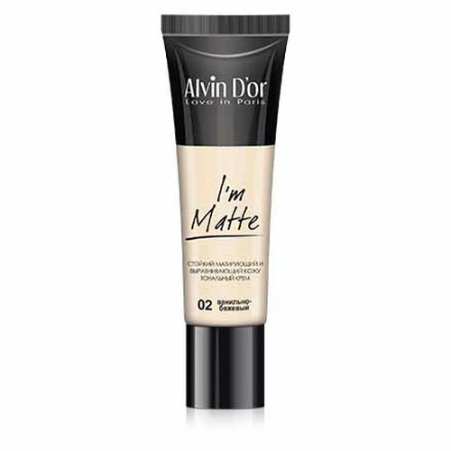Alvin D`or, Тональный крем I'm Matte, тон 02