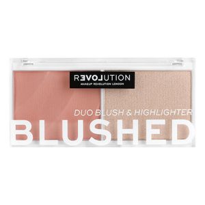 Makeup Revolution, Румяна и хайлайтер Relove Duo, Sweet