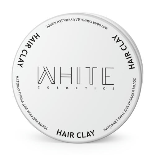 White Cosmetics, Глина для укладки волос, 120 г — изображение 3