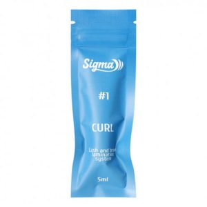 Novel, Состав для ламинирования ресниц №1 Sigma Curl, 5 мл