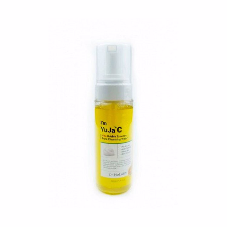 DR.MELOSO I'M YUJA С VITA BUBBLE ESSENCE PORE CLEANSING WATER (160ml), Пузырьковая эссенция для очищения пор с витамином С (160мл)