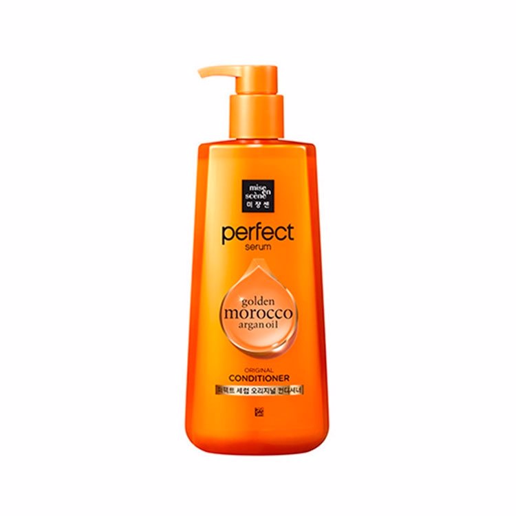 MISE-EN-SCENE PERFECT SERUM CONDITIONER (680ml), Кондиционер для поврежденных волос (680мл)