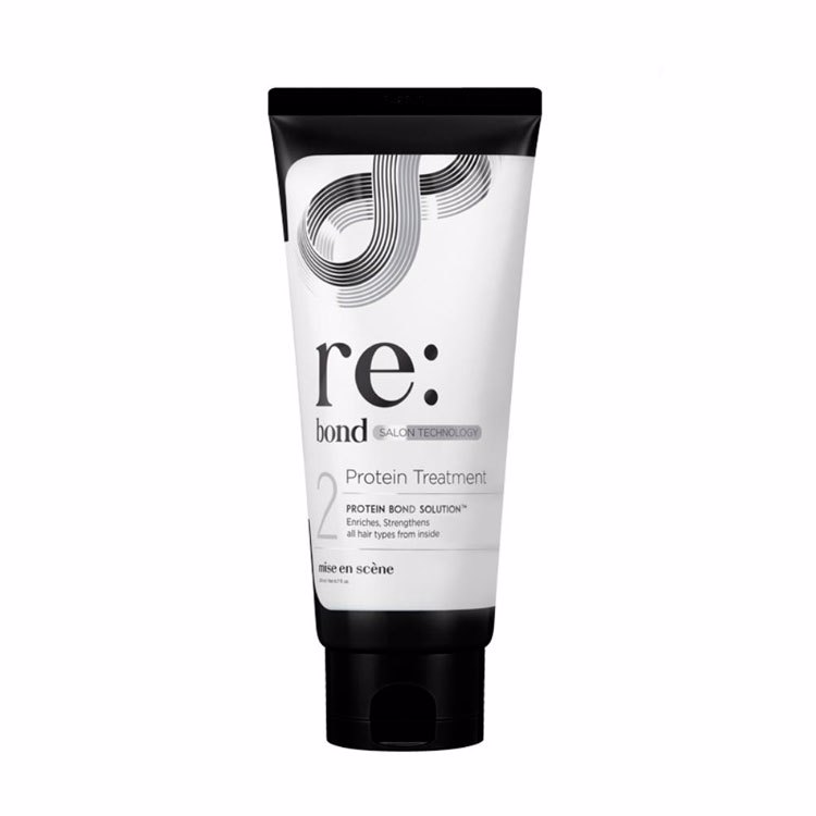 MISE-EN-SCENE RE: BOND SALON TECHNOLOGY 2 PROTEIN TREATMENT (200ml), Протеиновый крем для волос с высоким содержанием питательных веществ (200мл)
