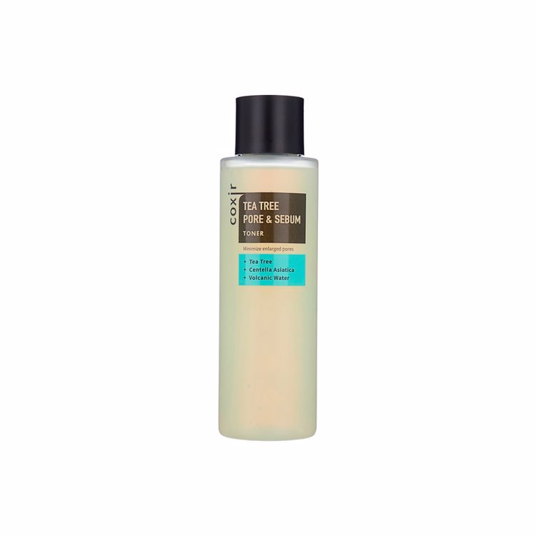 COXIR TEA TREE PORE & SEBUM TONER (150ml), Тонер с чайным деревом для контроля жирности кожи (150мл)