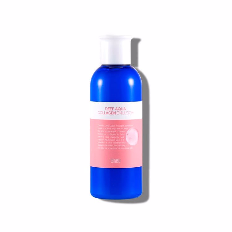 TENZERO DEEP AQUA COLLAGEN EMULSION (200ml), Питающая кожу эссенция с водным коллагеном (200мл)