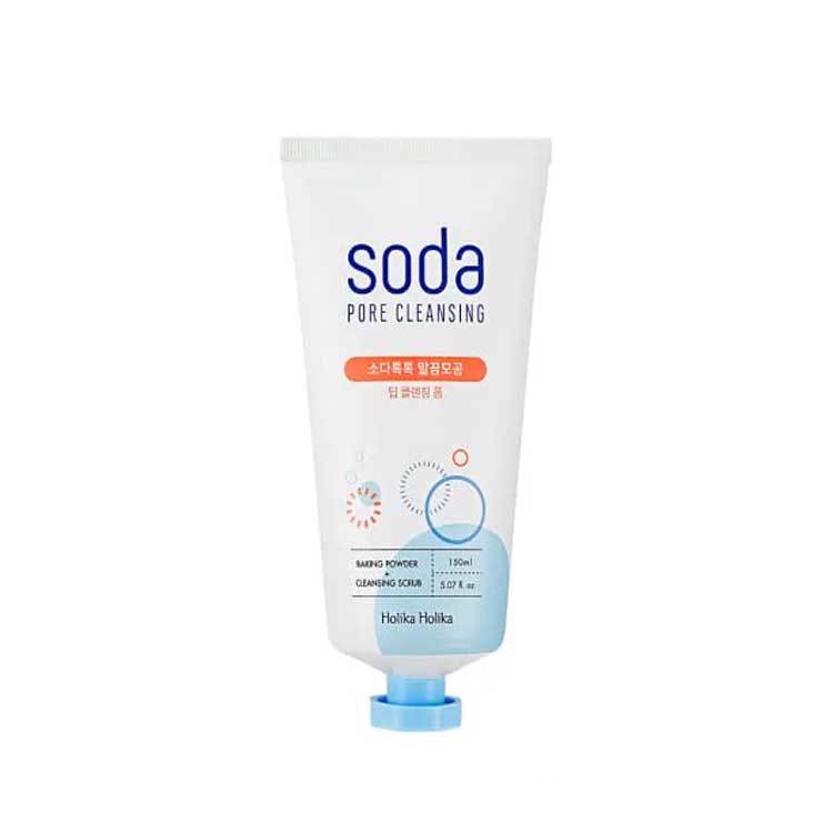 HOLIKA HOLIKA SODA TOK TOK CLEAN PORE DEEP CLEANSING FOAM (150ml), Пенка для умывания (150мл)