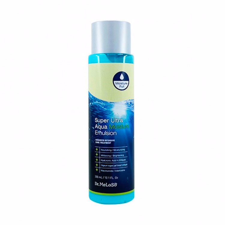 DR.MELOSO SUPER ULTRA AQUA MOISTURE EMULSION (300ml), Увлажняющая эмульсия для кожи (300мл)