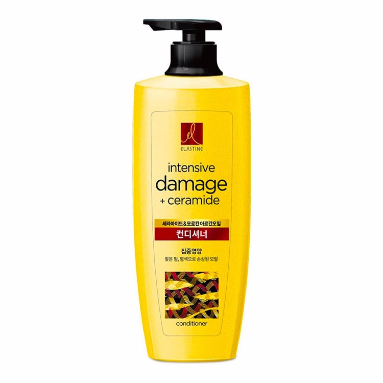 ELASTINE INTENSIVE DAMAGE + CERAMIDE CONDITIONER (680ml), Кондицонер для поврежденных волос (680мл)