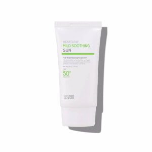 TENZERO HEARTLEAF MILD SOOTHING SUN SPF 50+ PA++++ (50ml), Успокаивающее солнцезащитное средство (50мл)