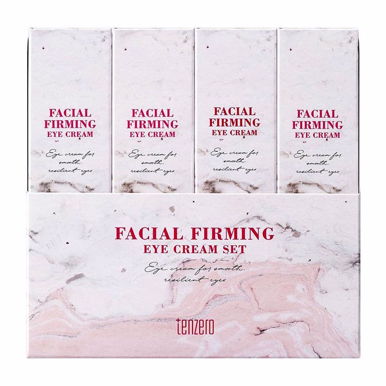 TENZERO FACIAL FIRMING EYE CREAM SET (12ml*4ea), Набор укрепляющих кремов для кожи вокруг глаз (12мл*4шт)