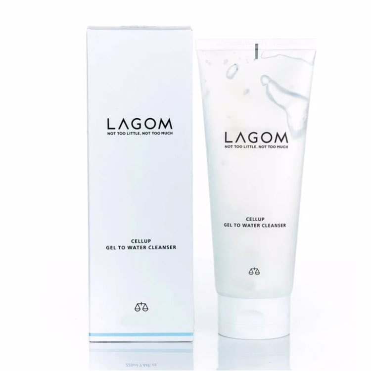 LAGOM CELLUP GEL TO WATER CLEANSER (170ml), Нежный и мягкий гель для умывания (170мл)
