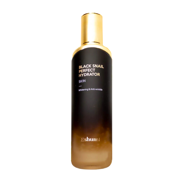 ESHUMI BLACK SNAIL PERFECT HYDRATOR SKIN (120ml), Увлажняющий тоник с муцином черной улитки (120мл)