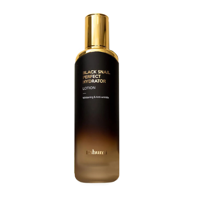 ESHUMI BLACK SNAIL PERFECT HYDRATOR LOTION (120ml), Увлажняющий лосьон с муцином черной улитки (120мл)