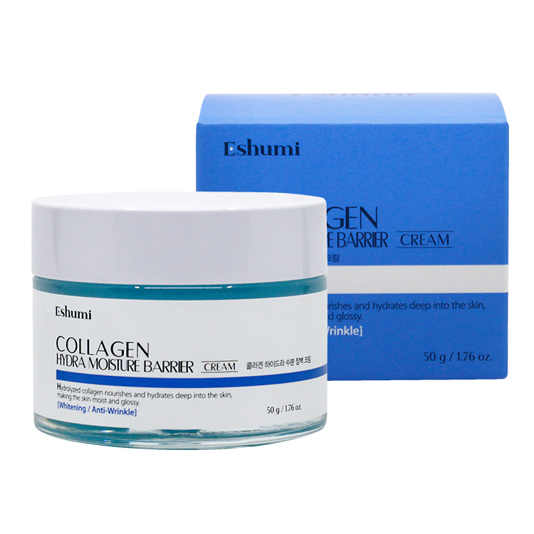 ESHUMI COLLAGEN HYDRA MOISTURE BARRIER CREAM (50gr), Увлажняющий крем для лица с коллагеном (50гр)