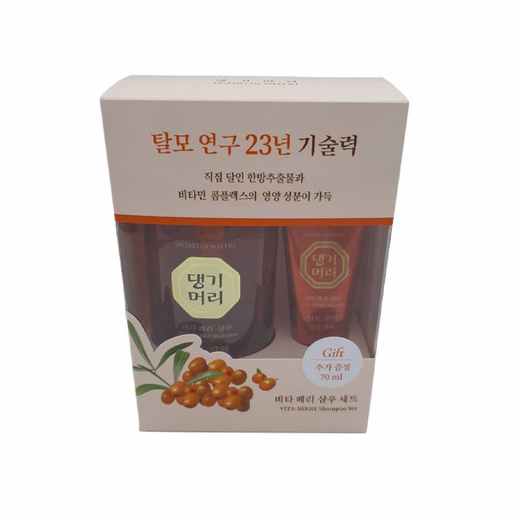 DAENG GI MEO RI VITA BERRY SHAMPOO SET (500ml+70ml), Шампунь от выпадения волос (500мл+70мл)