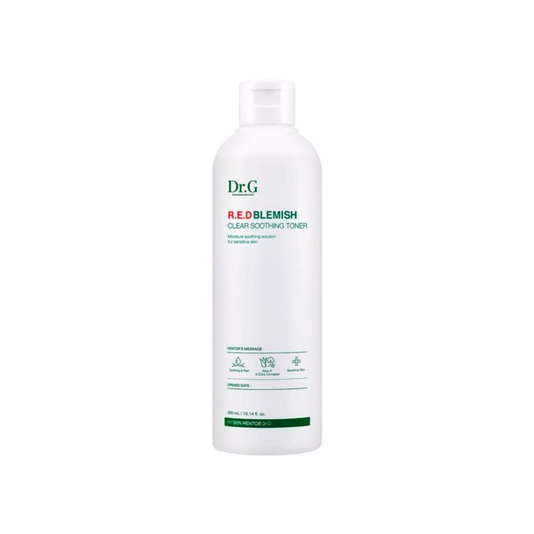 DR.G R.E.D BLEMISH CLEAR SOOTHING TONER (200ml), Очищающий тонер для увлажнения чувствительной кожи (200мл)