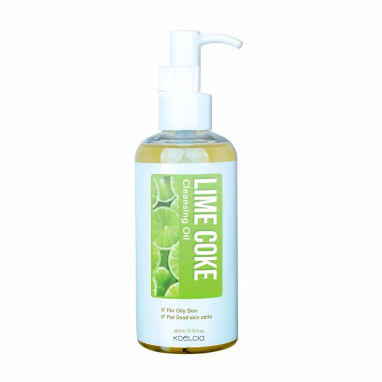 KOELCIA LIME COKE CLEANSING OIL (200ml), Гидрофильное масло с экстрактом лайма (200мл)