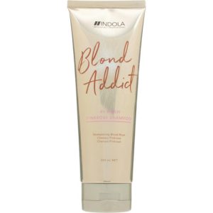 Indola Blond Addict PinkRose Shampoo - Оттеночный шампунь