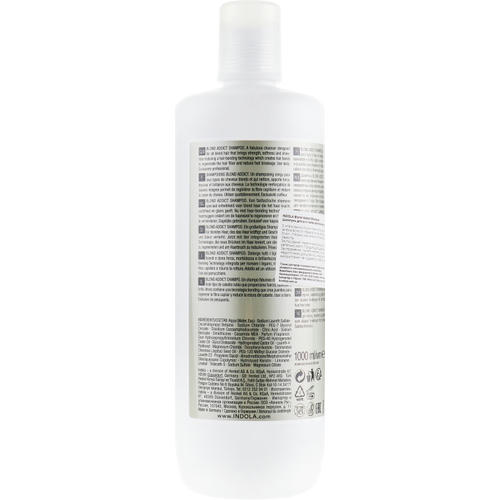 Indola Blond Addict InstaCool Shampoo - Шампунь для холодных оттенков блонд — изображение 4