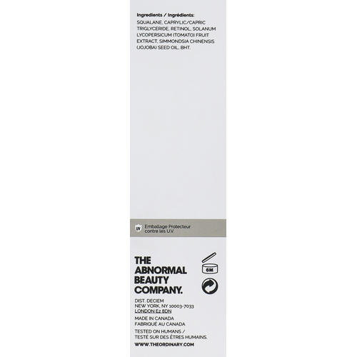 The Ordinary Retinol 0,2% in Squalane - Сыворотка с ретинолом 0,2% в Сквалане — изображение 3