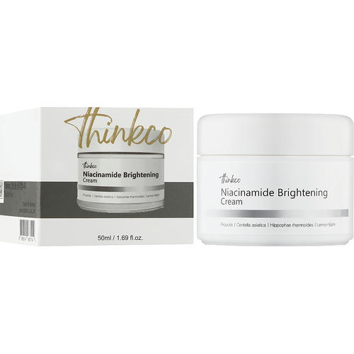 Thinkco Niacinamide Brightening Cream - Осветляющий крем для лица с ниацинамидом от пигментных пятен — изображение 2