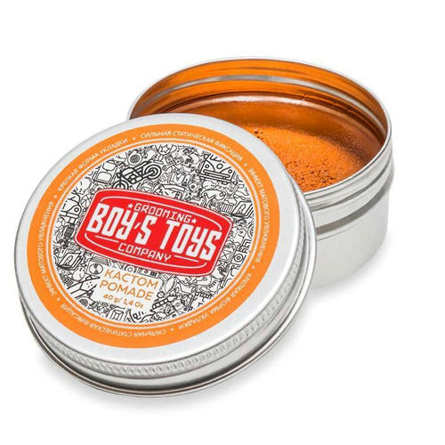 Boys Toys, Помада для укладки волос сильной фиксации со средним уровнем блеска Custom Pomade Strong Hold, 40 мл — изображение 3