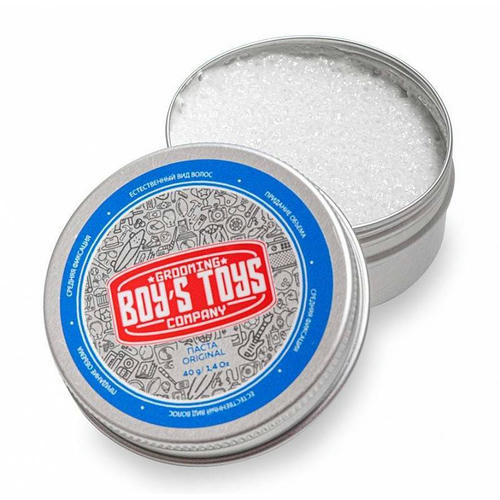 Boys Toys, Паста для укладки волос средней фиксации с низким уровнем блеска Original Defining Matte Paste, 40 мл — изображение 2