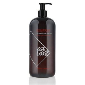 LOCK STOCK & BARREL, Мужской шампунь укрепляющий с протеином Reconstruct Thickening Shampoo, без дозатора, 1000 мл