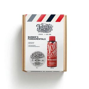 JOHNNY'S CHOP SHOP, Набор: Матирующая паста №1 75 гр + Спрей для волос сильной фиксации 200 мл