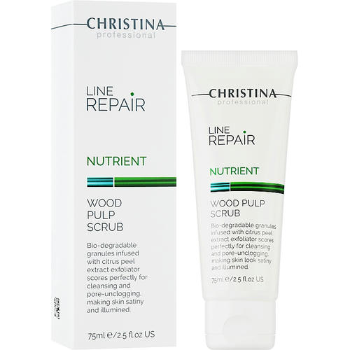 Christina Line Repair Nutrient Wood Pulp Scrub Скраб для лица с деревянной целлюлозой — изображение 2