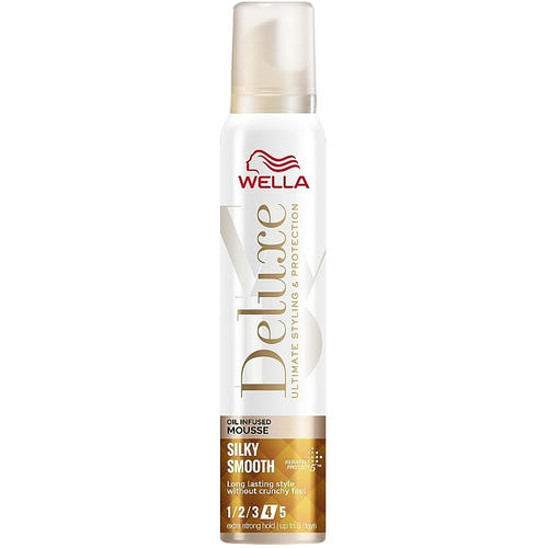 Wella Deluxe Silky Smooth Oil Infused Mousse Мусс для волос