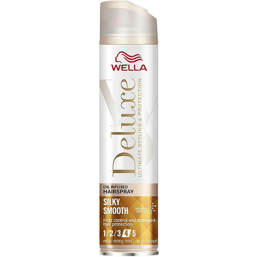Wella Deluxe Silky Smooth Oil Infused Hairspray Лак для волос