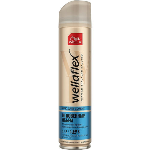 Wella Wellaflex Лак для волос "Мгновенный объём" экстрасильная фиксация