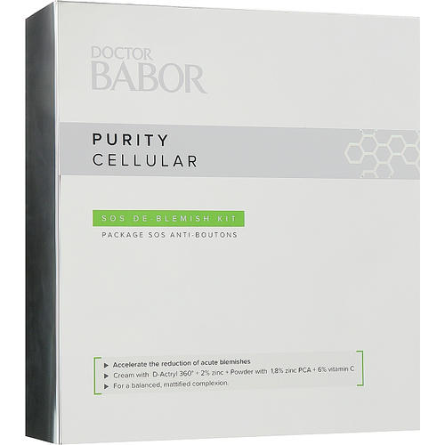 Набор против угревой сыпи Babor Doctor Purity Cellular SOS De-Blemish Kit(cr/50ml + powder/5g)