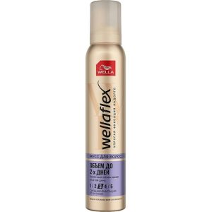 Wella Wellaflex Мусс для укладки волос "Объем до 2-х дней" сильной фиксации