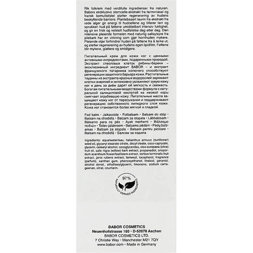 Бальзам для ног Babor Spa Energizing Feet Smoothing Balm — изображение 3
