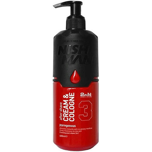 Nishman Cream & Cologne 2in1 Pyrogeneous №03, Крем-одеколон после бритья — изображение 2