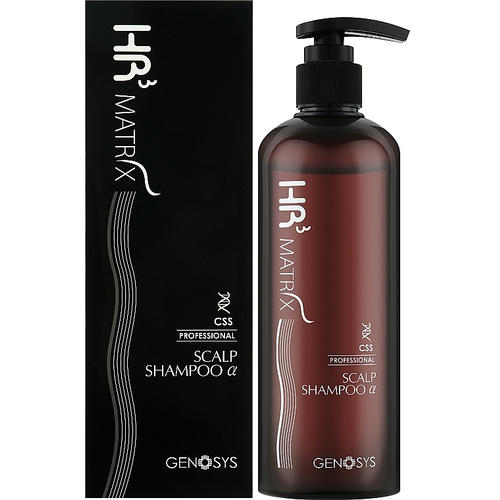 Genosys HR3 MATRIX Scalp Shampoo, Шампунь от выпадения и для стимуляции роста волос, 300ml — изображение 2