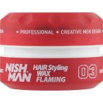 Nishman Hair Styling Wax 03 Flaming, Воск для стилизации волос, 150ml