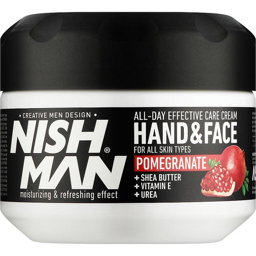 Nishman Hand & Face Cream Pomegranate, Крем для рук и лица